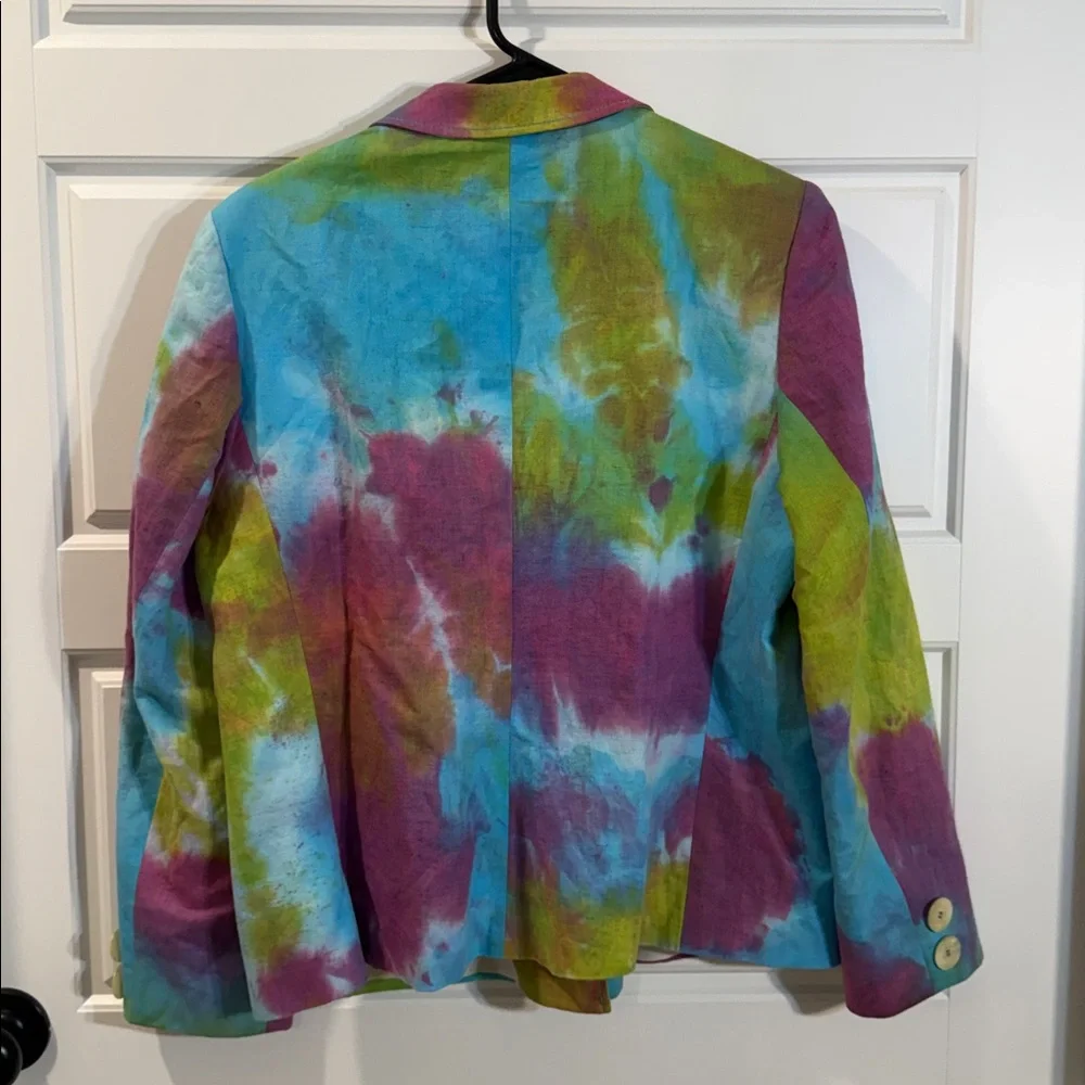 Maria Westerlind vintage tie dye blazer medium